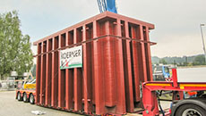 Pickling tank goes to Newport, Wales